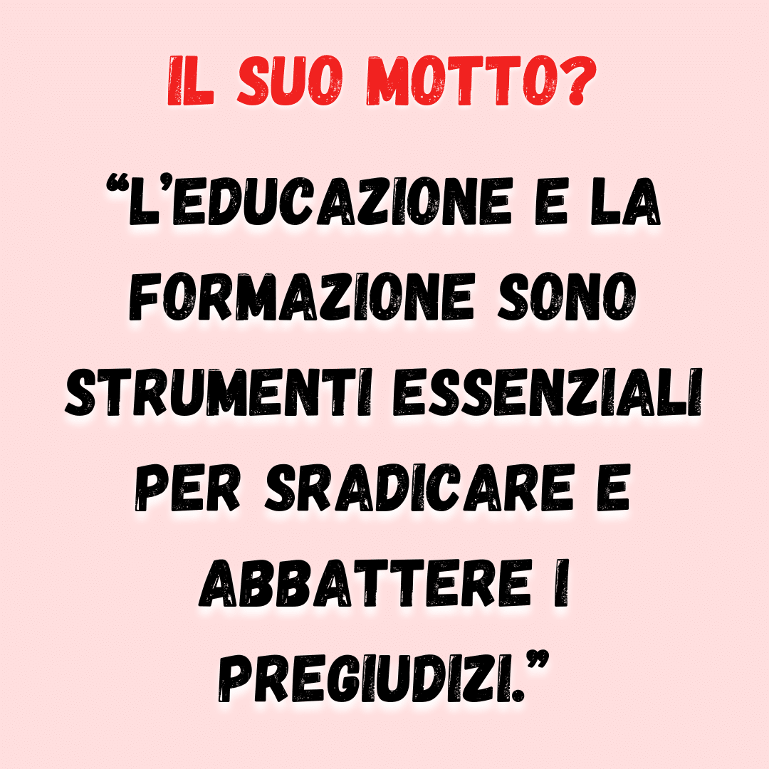 Il motto personale di Alessia Reale