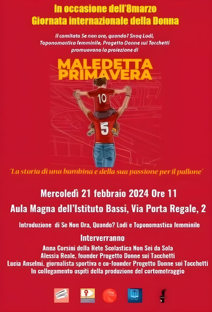 Locandina: Maledetta Primavera: incontro all’Istituto Bassi